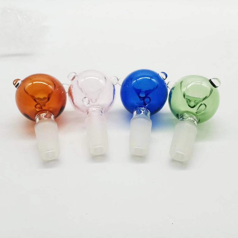 

DPGB047 Smoking Accessories 14Mm 18Mm Colored Glass Bong Slide Bowl