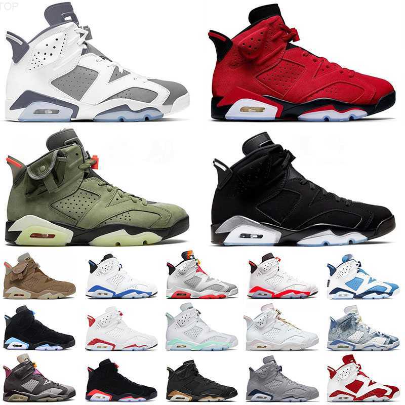 

basketball shoes jumpman 6 6s vi mens womens cool grey tiffany blue toro washed denim cactus jack metallic silver red oreo sneakers trainers big size 13 5, 40-47 sport blue