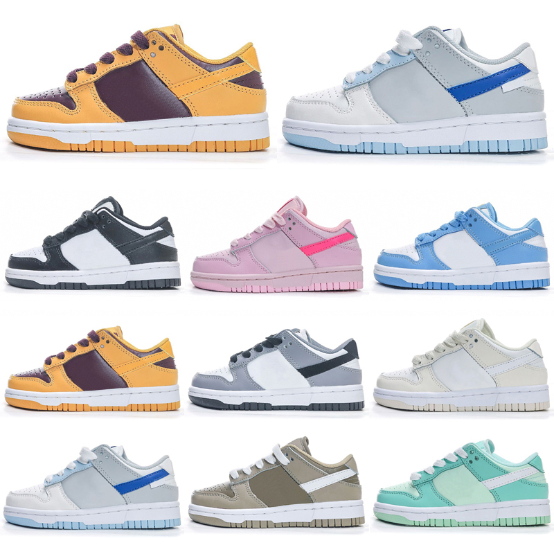 

kids shoes dunks low Designer dunke Boys Girls youth Sports Sneakers Pink black Toddlers Skateboard kid shoe boy children trainers infants Eur 24-37, As photo 6