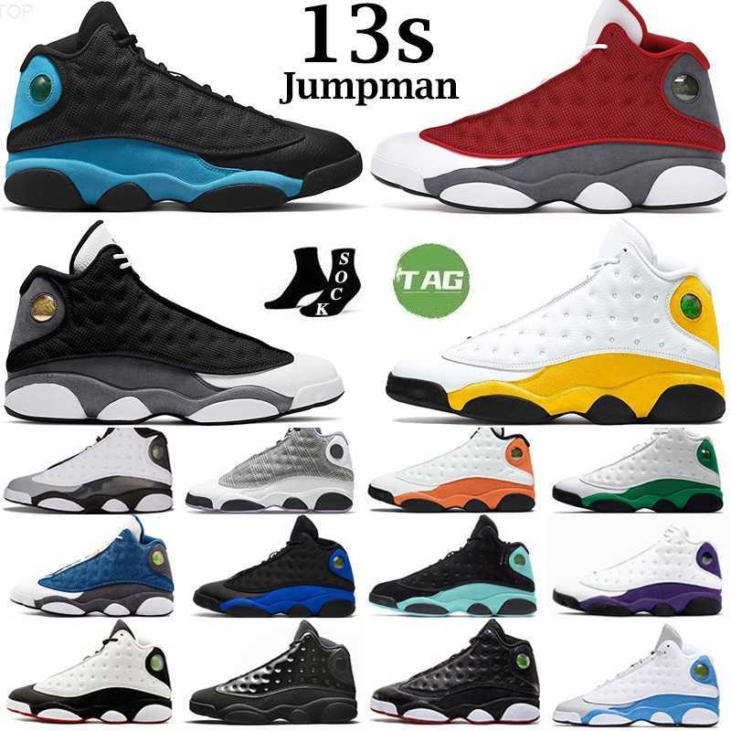 

13s men women basketball shoes Jumpman 13 University French Brave Blue Del Sol Obsidian Flint Starfish Black Cat Bred mens trainers outdoor sports sneakers 36-47 5
