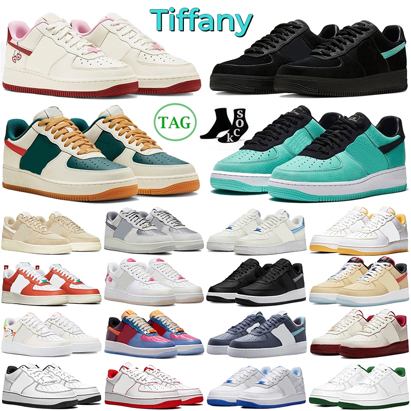 

1 running shoes for men women Pine Green White Black Blue Laser Orange University Team Red Certified Fresh Green mens trainers outdoor sports sneakers airforce 1 one, 34