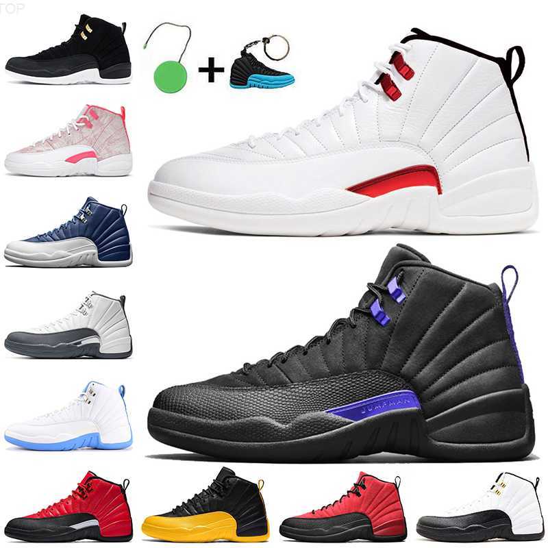 

2021 With Box Jumpman 12 Twist Dark Concord 12s Basketball Shoes Mens Womens Arctic Punch Pink University Gold OVO White Sports Trainers Sneakers 5, A8 indigo 40-47