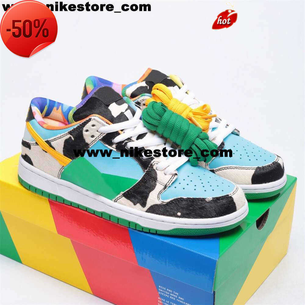 

OG AMG Mens Chunky Dunky Shoes Ben and Jerry Size 12 Casual SB Dunks Low Women Runnings Dunksb Eur 46 Jerry's US12 Sneakers Trainers Us 12