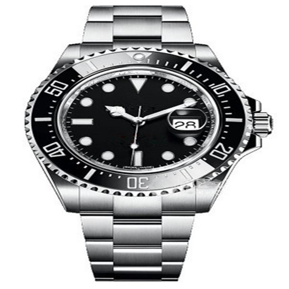 

Men's watch 44mm -selling glow-in-the-dark stainless steel strap automatic mechanical waterproof date205Q
