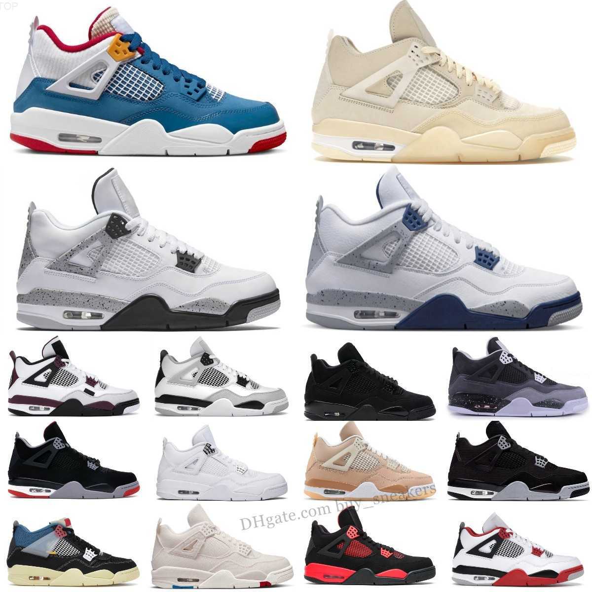 

OG Men Women 4 Basketball Shoes Jumpman 4s Mens Sneakers Fire Red Military Black Cat White Oreo Infrared Cactus Jack University Blue Lightning Messy Room Trainers 5, Bubble column
