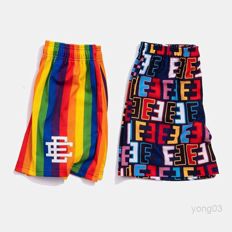 

Eric Emanuel Ee Basic Short Newyork City Skyline Men's Casual Shorts Fitness Sports Pants Summer Gym Workout Mesh Beach Basketball Football, Red yaoguo