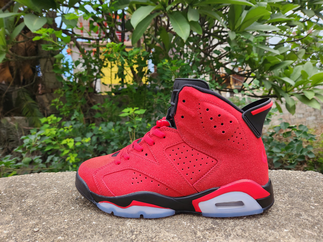 

2023 new sport 6 Toro Bravo men/women/kids basketball shoes 6s VI red black youth GS big boy basketball sneakers