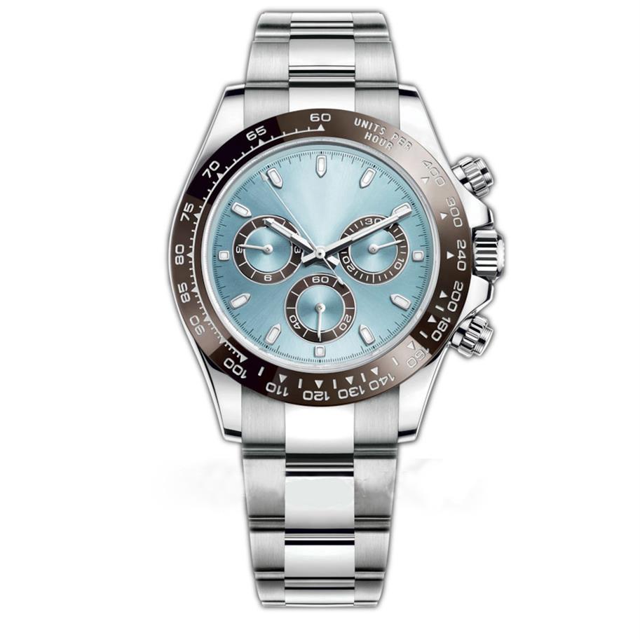 

Luxury Mens Watches Designer Automatic 2813 Movement Wristwatches 316L Stainless Steel Adustable Folding Buckle Sports Watches302m, Box