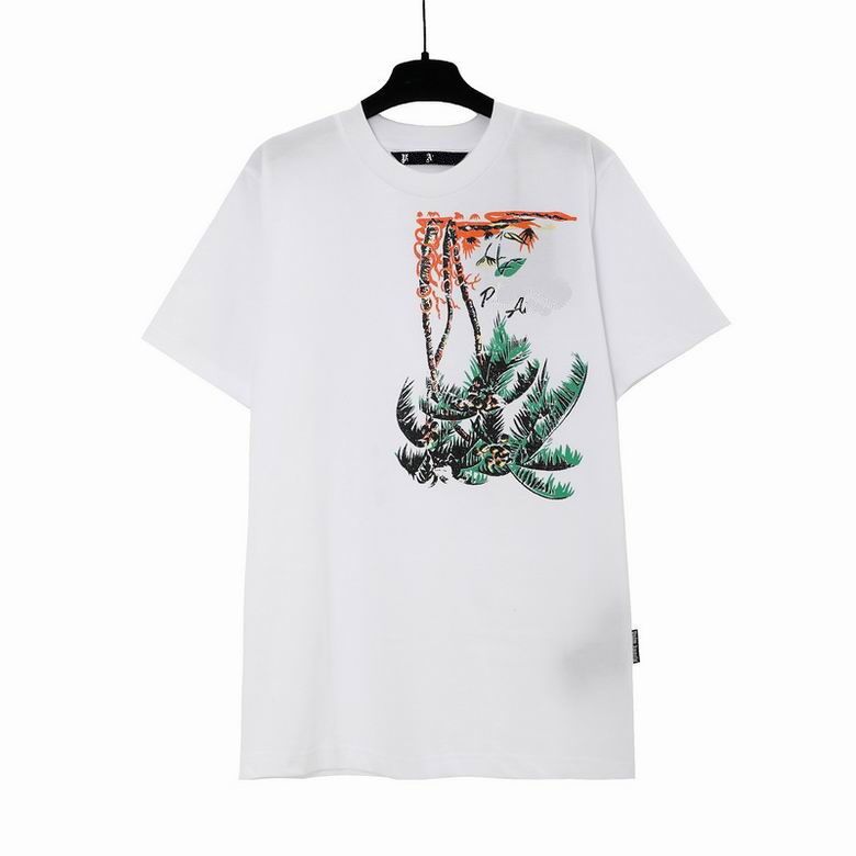 

2023 New UPSIDE DOWN T-SHIRT NEON TEEs PXP PAINTED CLASSIC HURRICANE Fashion Mens Womens Designers Tee P A Tops