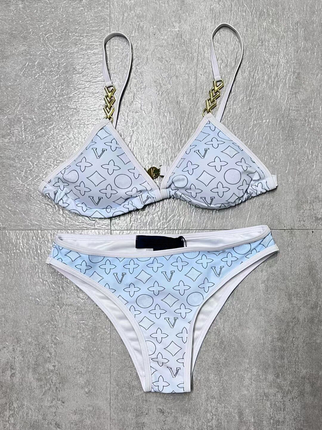 

Womens Swimwear Sexy Girls Bathing Suit Summer Swimsuit Beach Bikinis Set Letter Pattern Women Bodysuit Swim Clothing