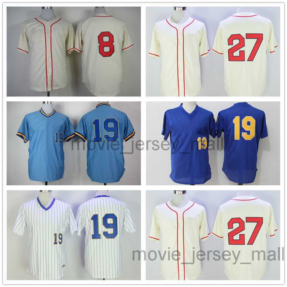 

Vintage College Baseball Wears Jersey 8 Ryan Braun 1948 19 Robin Yount 27 Carlos Gomez 1948 Blank Men Women Youth Size S--XXXL, As picture