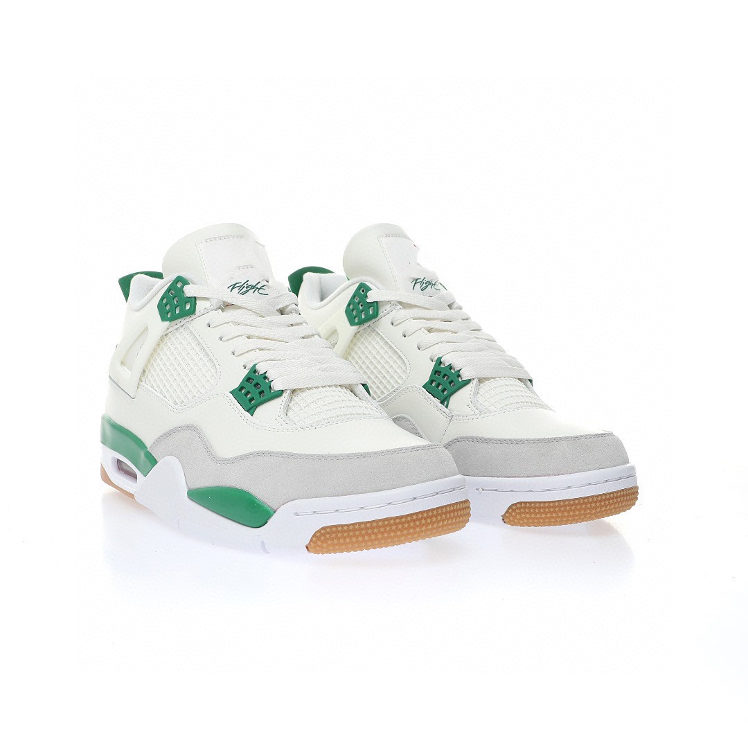 

Basketball Designer Shoes SB Jumpman 4 Pine Green Low With Original Box