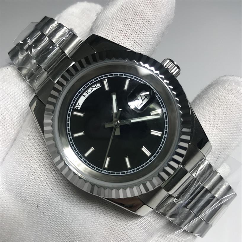 

New fashion Men's Sport Watch 18K Gold DAYDATE Series 40MM Gold Dial 2813 High Quality Automatic Movement Sapphire Original C273r, 12