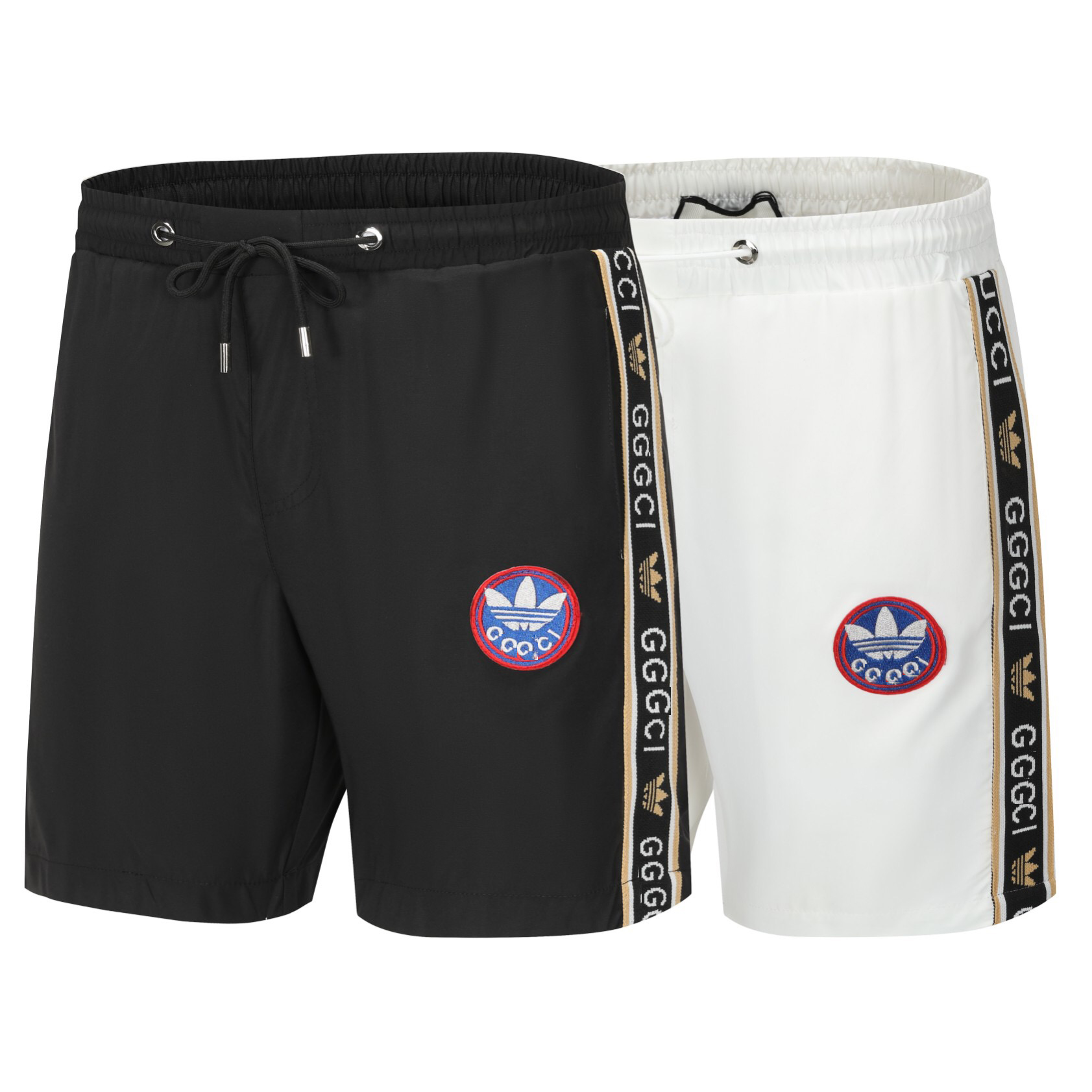 

Summer Fashion Mens Designers shorts Quick Drying SwimWear Printing Board Beach Pants Men Swim Short M-XXXL, Black