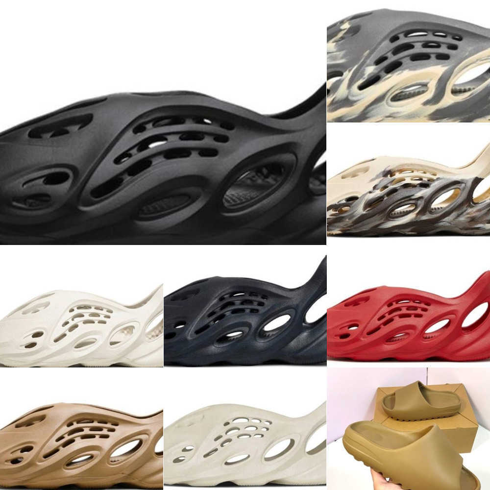 

Yezzzy Runner Slippers Slide Yezzzies Sandals Sneakers Yeezzy Yeezie Designer Pure Onyx Ochre Bone Sand Woman Women Men For Slider, 22