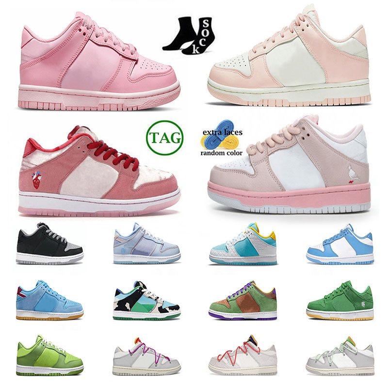 

Wholesale Kid Dunks Low Sb Shoe Casual Fashion Sneakers Baby Designer Boys Girls Running Shoes Argon Grey Pink Shadow Team Red Tirple Pink Veneer Strange Love, 1 (8)