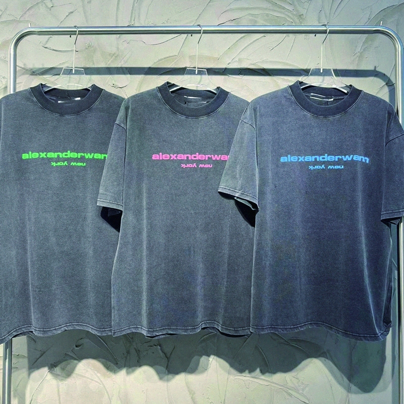 

fashion Printed T Shirt women Retro Washed 100% Cotton Tops Tees Harajuku Tshirt 2023 Streetwear Hip Hop womens tops quality T-shirts, Customize