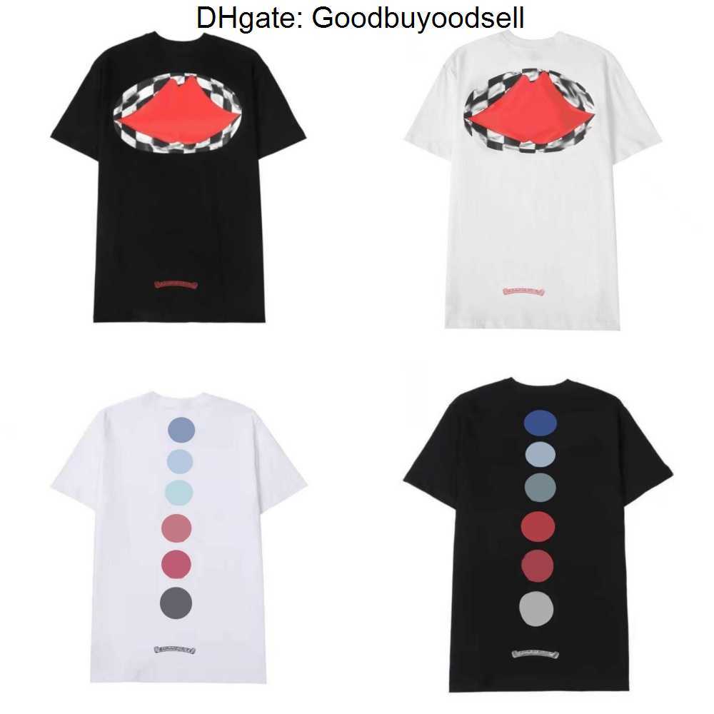 

Luxury Classics Mens t Shirts Fashion Designers Brand Crew Neck Short Sleeves Tops Tees Ch Men Women T-shirts Sweater Casual Horseshoe 4 LR6C, 20