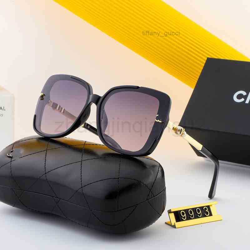 

Designer Channel Sunglasses Cycle Luxurious Woman Mens Fashion Highdefinition Polarized Small Fragrance Pearl Inlaid Temperament Baseball