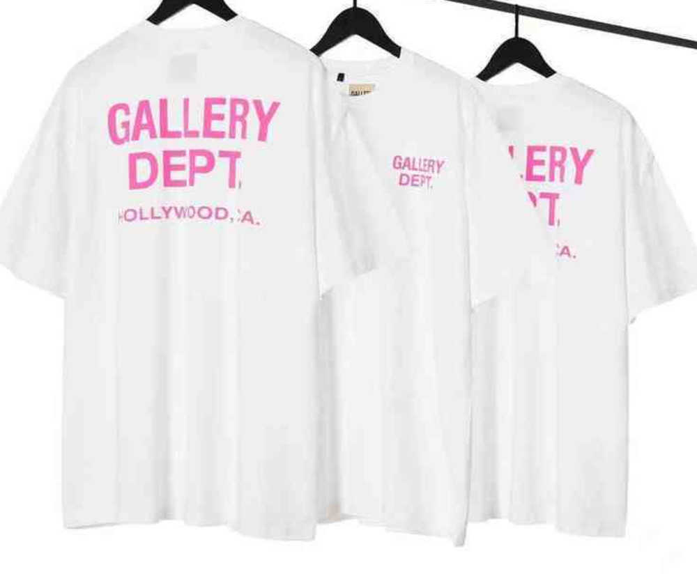 

new Designer mens Street Shirt Retro Wash Galery dept fashion brand Print Trendy Short Sleeve womens mens T-shirt Trend Shirts Summer, White g02