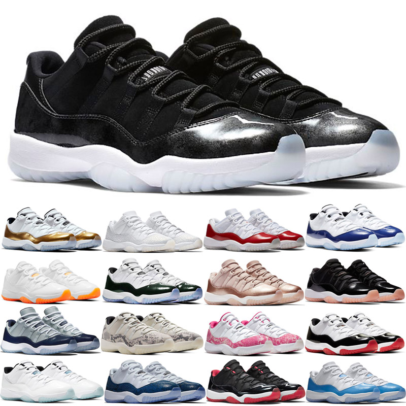 

11 Men Jumpman Basketball Shoes 11s Cool grey Bred Platinum Tint Legend Gamma Dark Concord low Space jam 25 Anniversary Cherry mens sneaker Eur 36-47