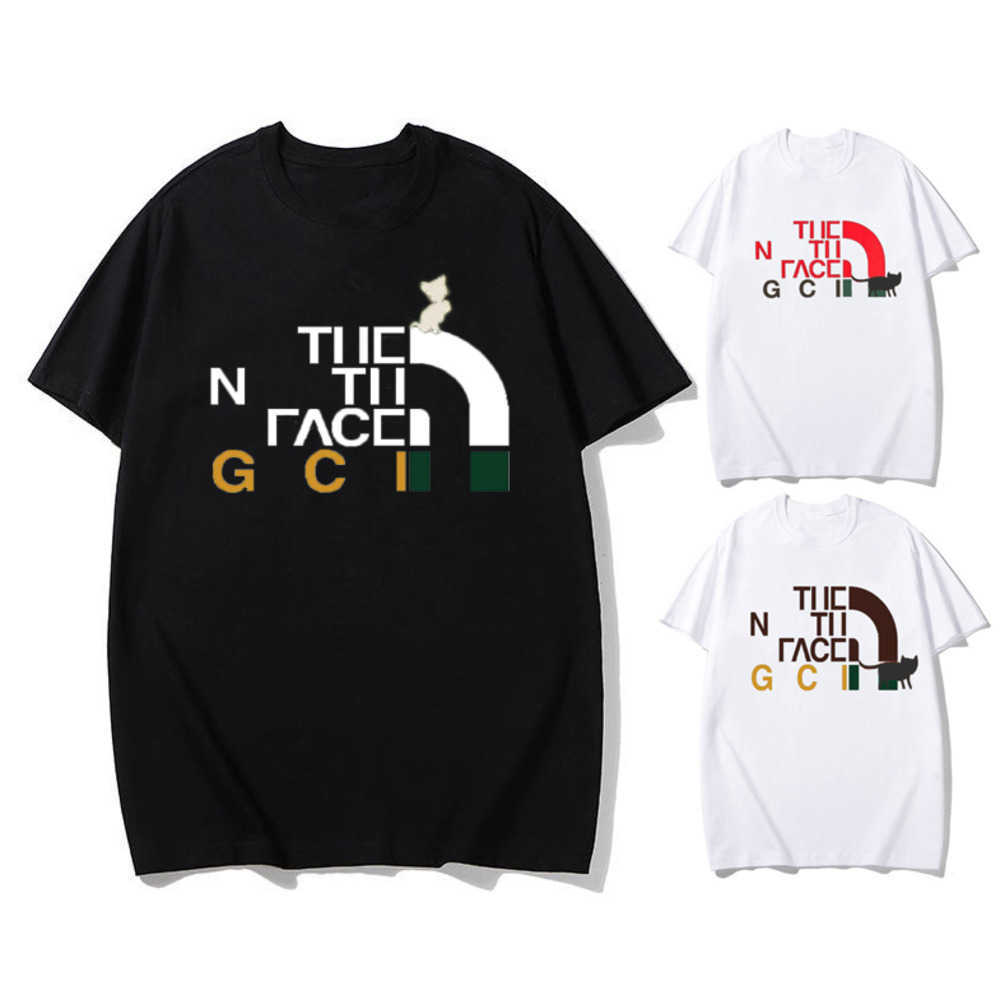 

Designer Men's T-Shirts man woman luxury brand Tees t shirt summer round neck short sleeves outdoor fashion leisure pure cotton letters cat, Shipping fee