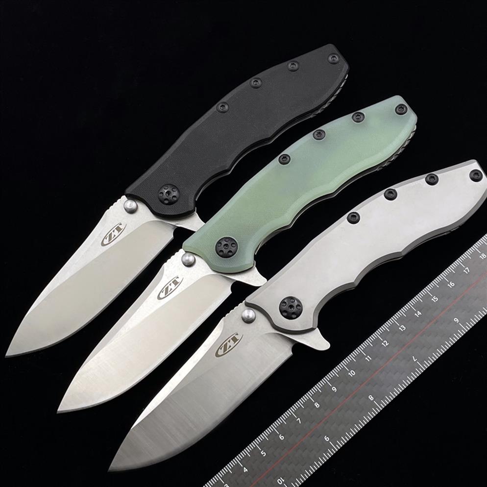 

Zero Tolerance ZT0562 Flipper Folding Knife CPM-20CV Outdoor Camping Hunting Pocket Kitchen EDC Fruit KNIVES2388