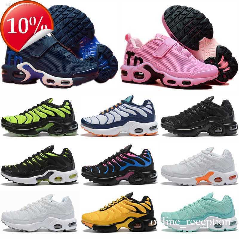 

top Children Kids 2021 TNs plus Ultra Tuned Trainer Childrens Running shoes boy girl youth kid sport Sneaker size 24-35, Customize