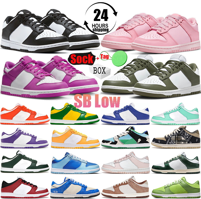

Dunks With Box Sb Low Shoes Panda Grey Fog Syracuse TS UNC Triple Pink Safari Mix Chicago Lilac Kentucky Team Green Medium Olive Lows Running Men Women Big Size 36-47, Shades of green