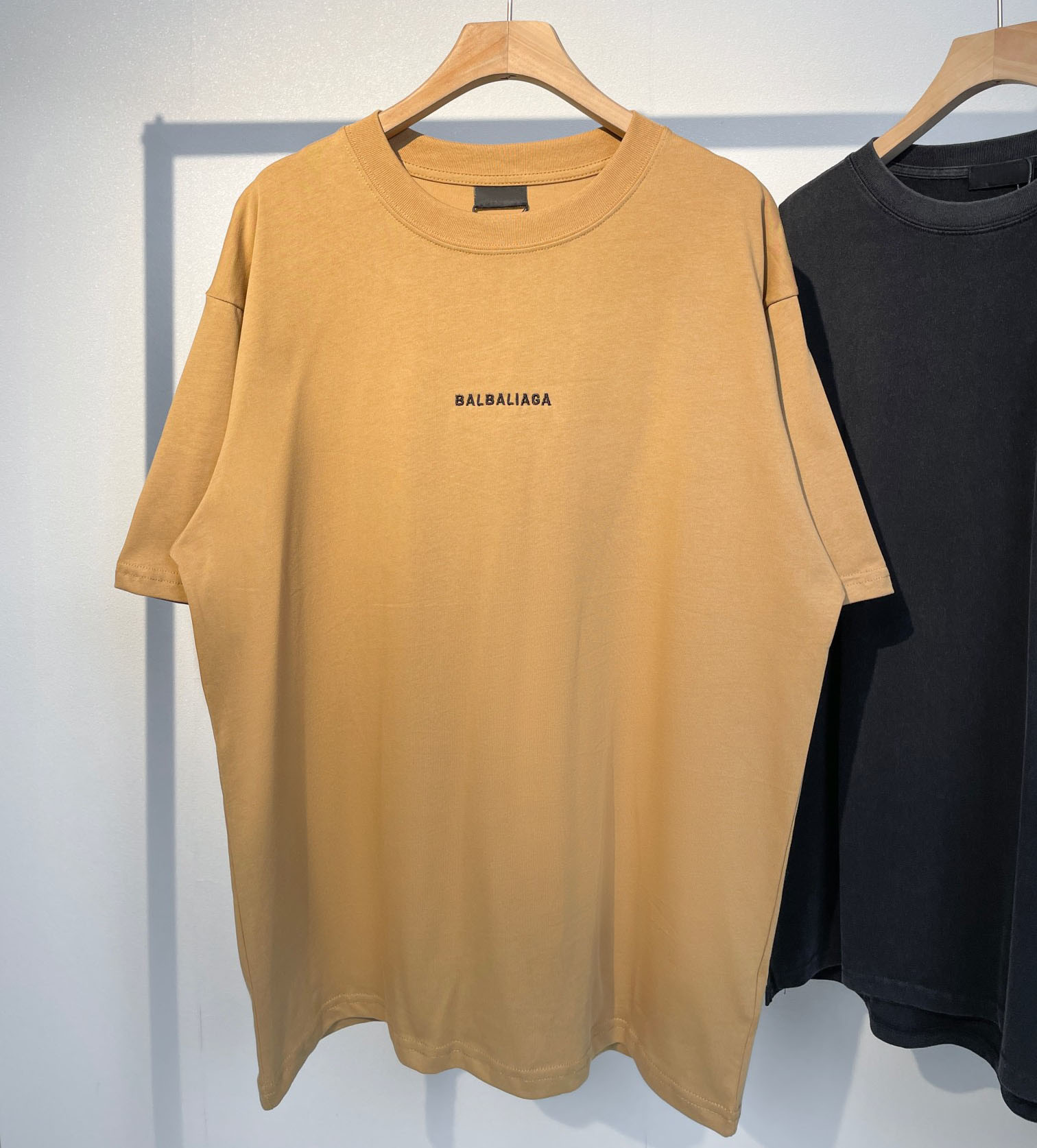 

Men's Plus Tees & Polos Round neck embroidered and printed polar style summer wear with street pure cotton eEW4D4