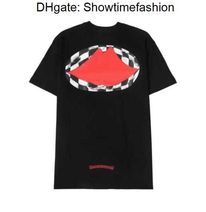 

Classics Men's T-shirts Heart High Quality Brand Crew Neck Chromes Short Sleeves Tops Tees Ch Women Sweater Casual Horseshoe, 313