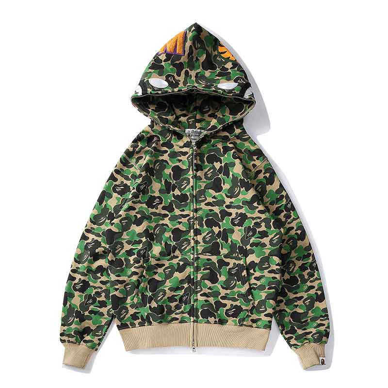

Bapa Mens Hoodies Designer Sweatshirt Hoodie for Man Black Shark Camouflage Fashion Hip Hop Long Sleeve US Size S-XXL, Bapa-b@g
