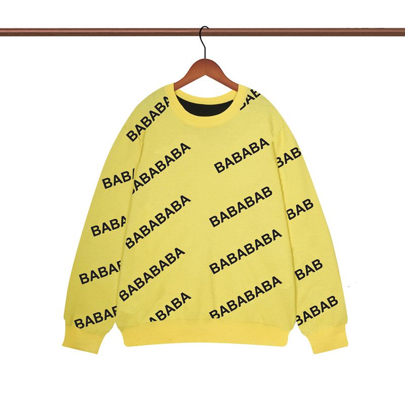 

BA 2023 Designers Mens Sweaters Womens Pullover Men Hoodie Long Sleeve Sweater Sweatshirt Embroidery Knitwear Man Clothing Winter Clothes #ch33 XWV0, Navy blue