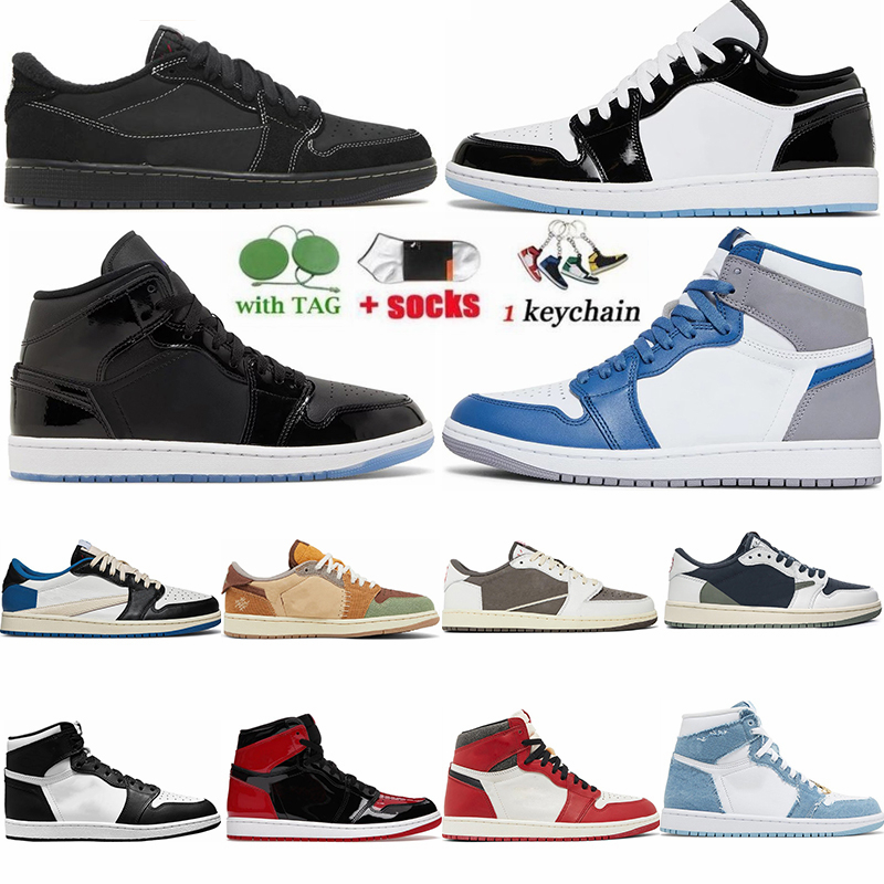 

1s Low Olive Basketball Shoes For Men Women True Blue Space Jam Concord High 85 OG Black Phantom Reverse Mocha Lost AND Found 1 X TS Tiffany Sneakers Dhgate Trainers, 25