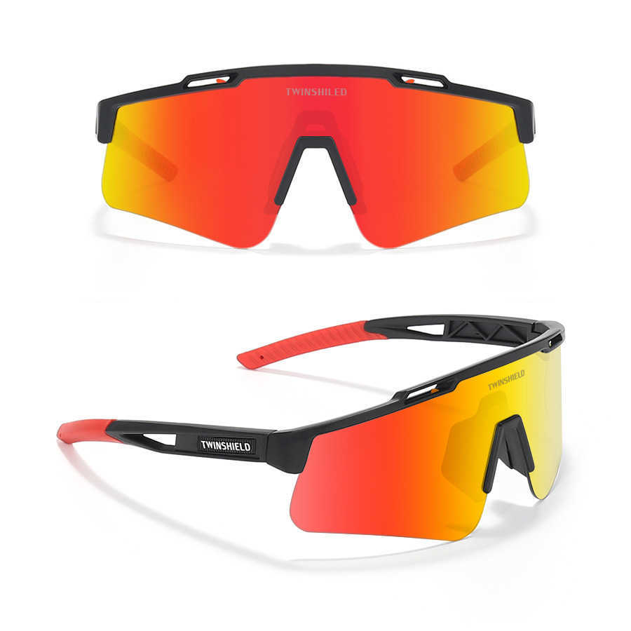 

Twinshield Cycling Sunglasses: Lightweight, UV-Protected Eyewear for Outdoor Sports