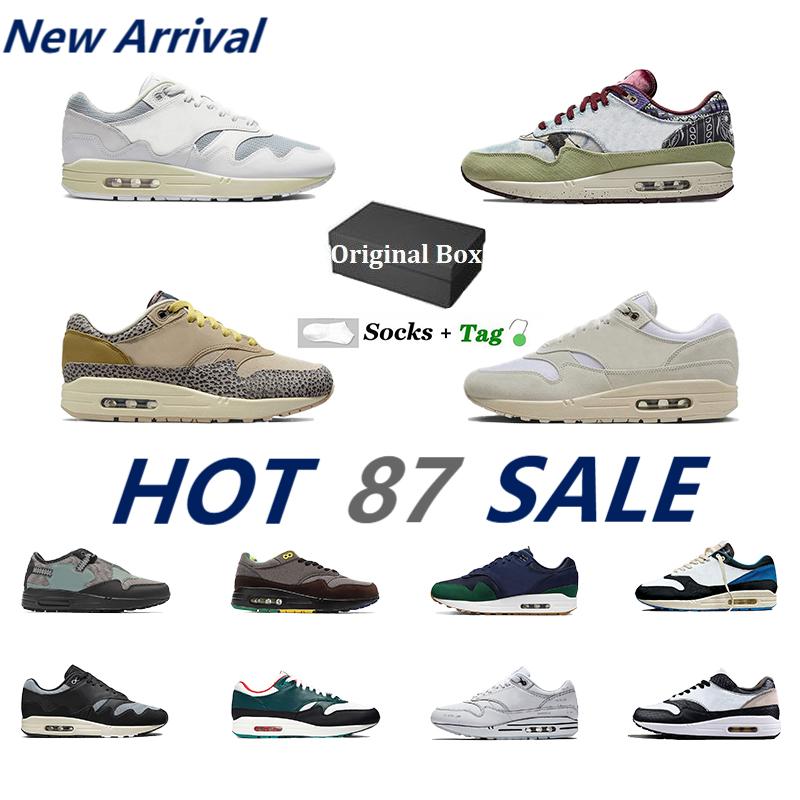 

2023 Designer Running Shoes Patta Waves 1 Mens Sneakers Airs Kasina Concepts 87 Dirty Denim Patta Summit White Wabi-Sabi Yellow TS Crepe Hemp Womens Trainers Sports, 32