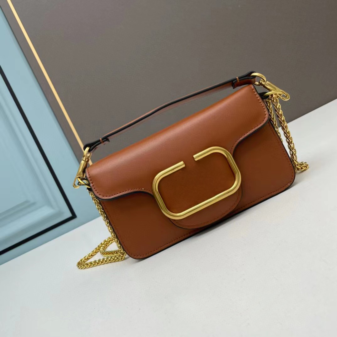

10A Designer Real Leather Shoulder Bag Women Fashion Crossbody Handbags Purse Lady V Brand Studs Tote Wallet Calfskin Envelope Bags Clutch Gold Chain Handbag