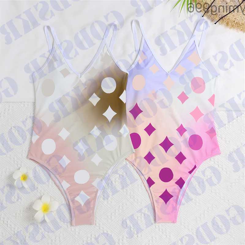 

lvs Piece Swimwear louise V Neck One vuitton Swimsuit Summer Latest louis Womens Bikini viuton Sexy Backless Ladies Bathing Suit DCLS, Please contact me real pic