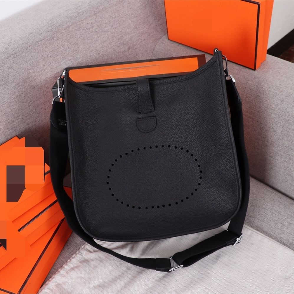 

Designer Bag Evelynbag Lychee 2023 Bags Leather Totes Cow Classic Practical Shoulder Genuine for Men Women Large 28cm Ajy4 1 With Logo UOQT