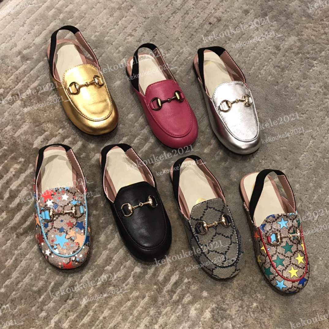 

Kids Sandals Children Outdoor Slides Baby Girls Gold Slippers Toddler Boys Brand Flats Princess Slides Slip On Shoes for Summer