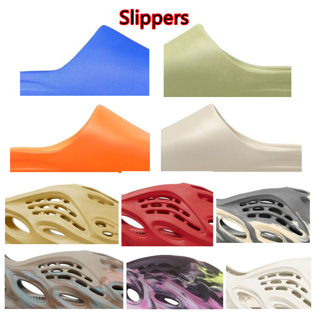 

2022 Designer Slippers Men Woman slider Vermillion Mineral Blue Onyx Pure Sandals Slide Slipper Foam Ochre RUNR Bone Resin Clog Desert Ararat runr slides shoe 36-45, As shown in the figure