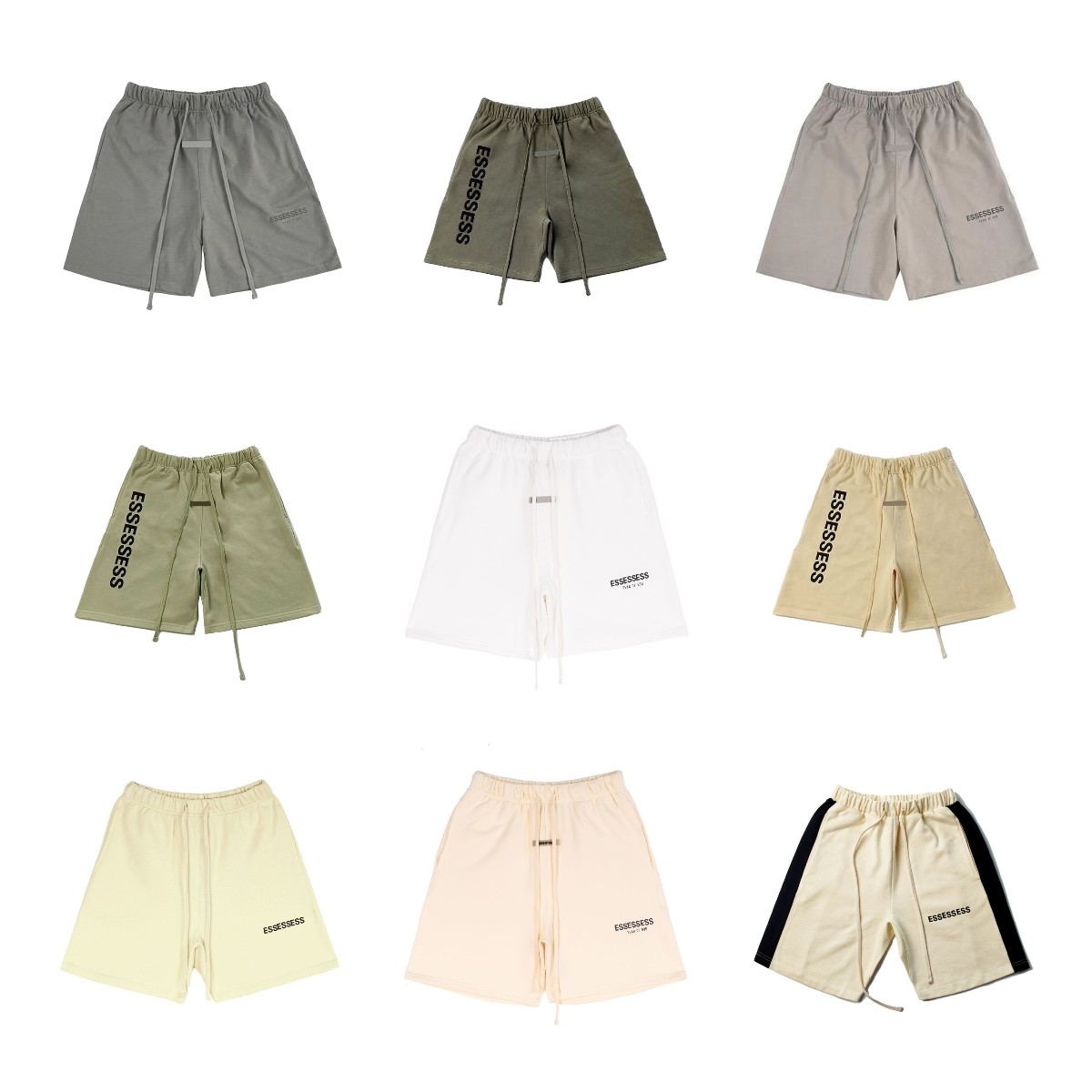 

Mens Designer Printed shorts essent Unisex Shorts Letter Sports Shorts Casual essentail Sports Loose Oversize Style Drawstring Knee Lengh Shorts Size, Customize