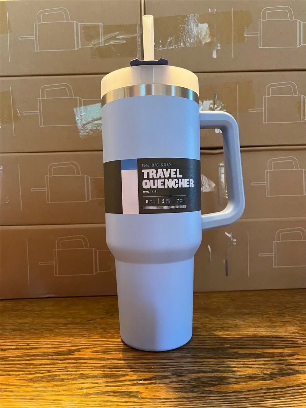 

40oz Mug Tumbler With Handle Insulated Tumblers Lids Straw Stainless Steel Coffee Termos Cup With logo Wholesale ss0320