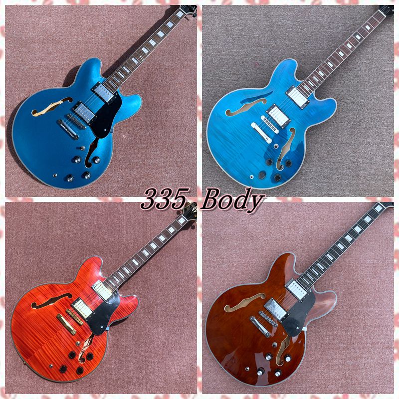 

Custom Shop 335 Semi Hollow Body Electric Guitar In Stock