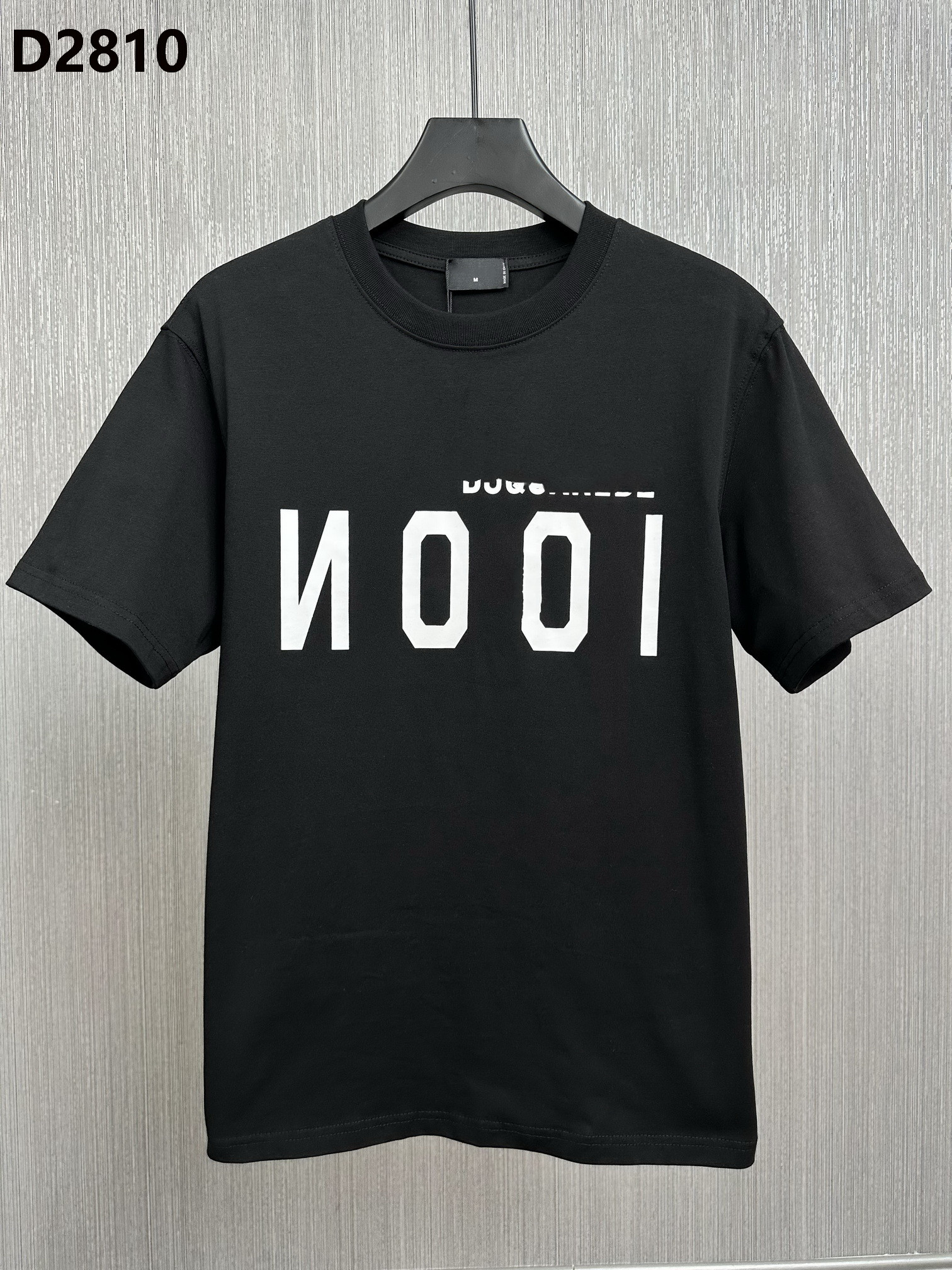 

D2 23SS Letter Print men t-shirt DSQ ICON GG cotton Men's T-Shirts Shorts Cotton tops tee poloshirt shirt men black t shirt tee Hip Hop men women t shirts dt726 4PIO, 16