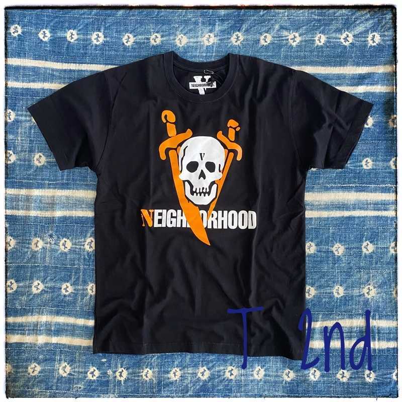 

vlons t-shirs NEIGHBORHOOD 19SS Co branded Short Sleeve T-Shirt, White6