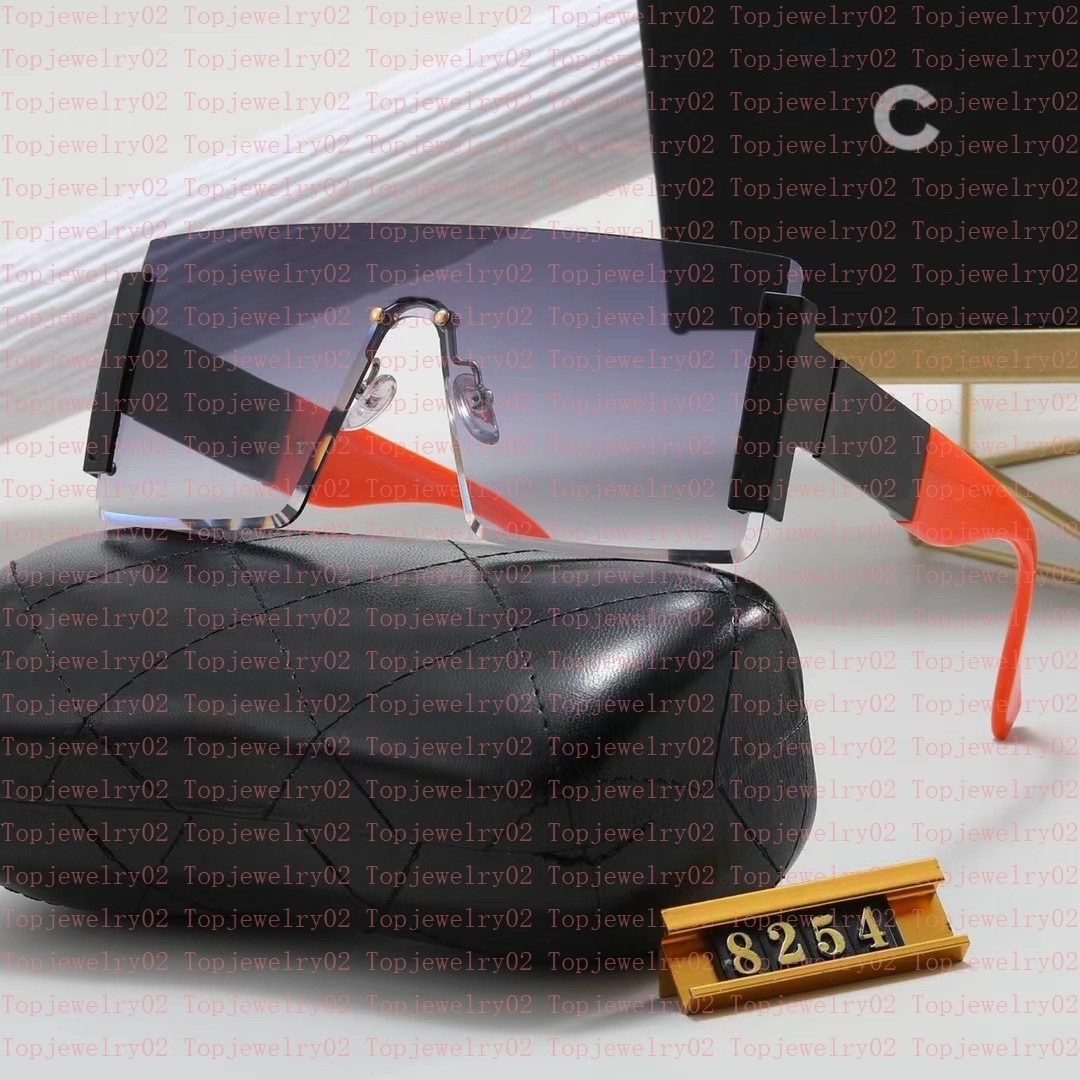 

2023 hot Luxury Brand Channel Slim Sunglasses Square Trendy Women's Sunscreen Versatile Foreign Temperament Polarized UV Proof Strong Light Ultra Light Glasses
