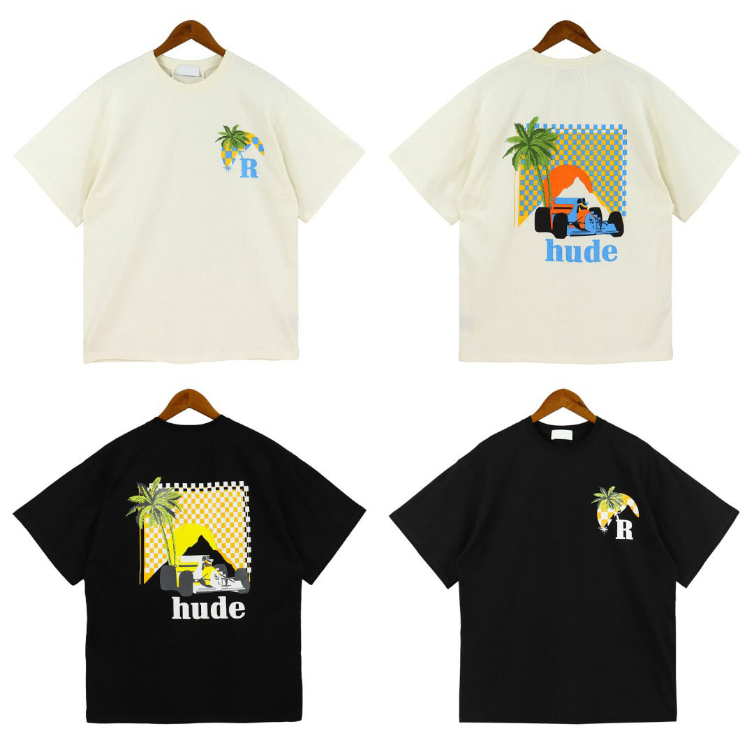 

Men's Plus Tees & Polos Round neck embroidered and printed polar style summer wear with street pure cotton T3E21, Beige