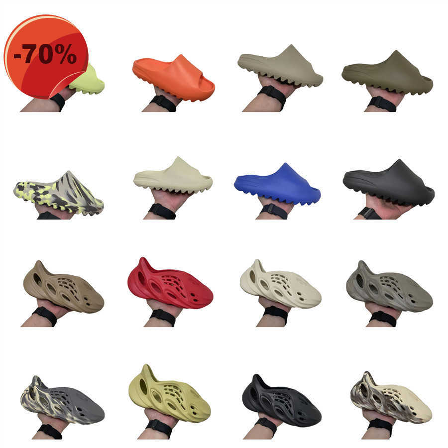 

Sandals Local warehouse Designer slippers Woman Sandal Mens foam Slide Slipper Slides Sliders Black White Resin Pure Ochre Bone Slider Eva Runr Clog