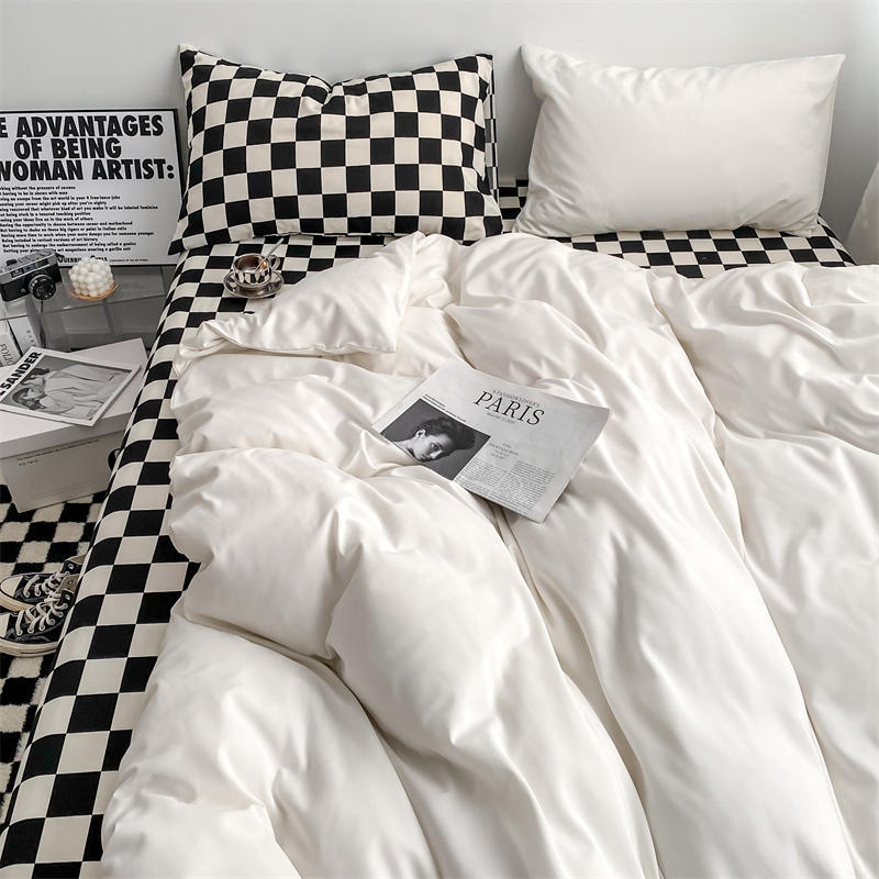 

Fashion Simple Quilt Cover XXR Cotton Solid Color Christmas Quilt Cover Belk bedspreads 95